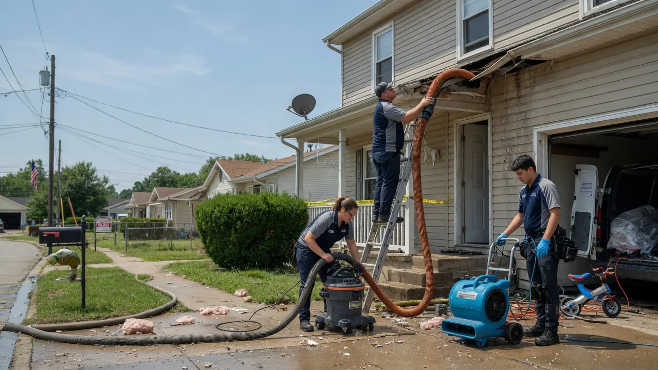 Water Damage Restoration in Campti, LA near me